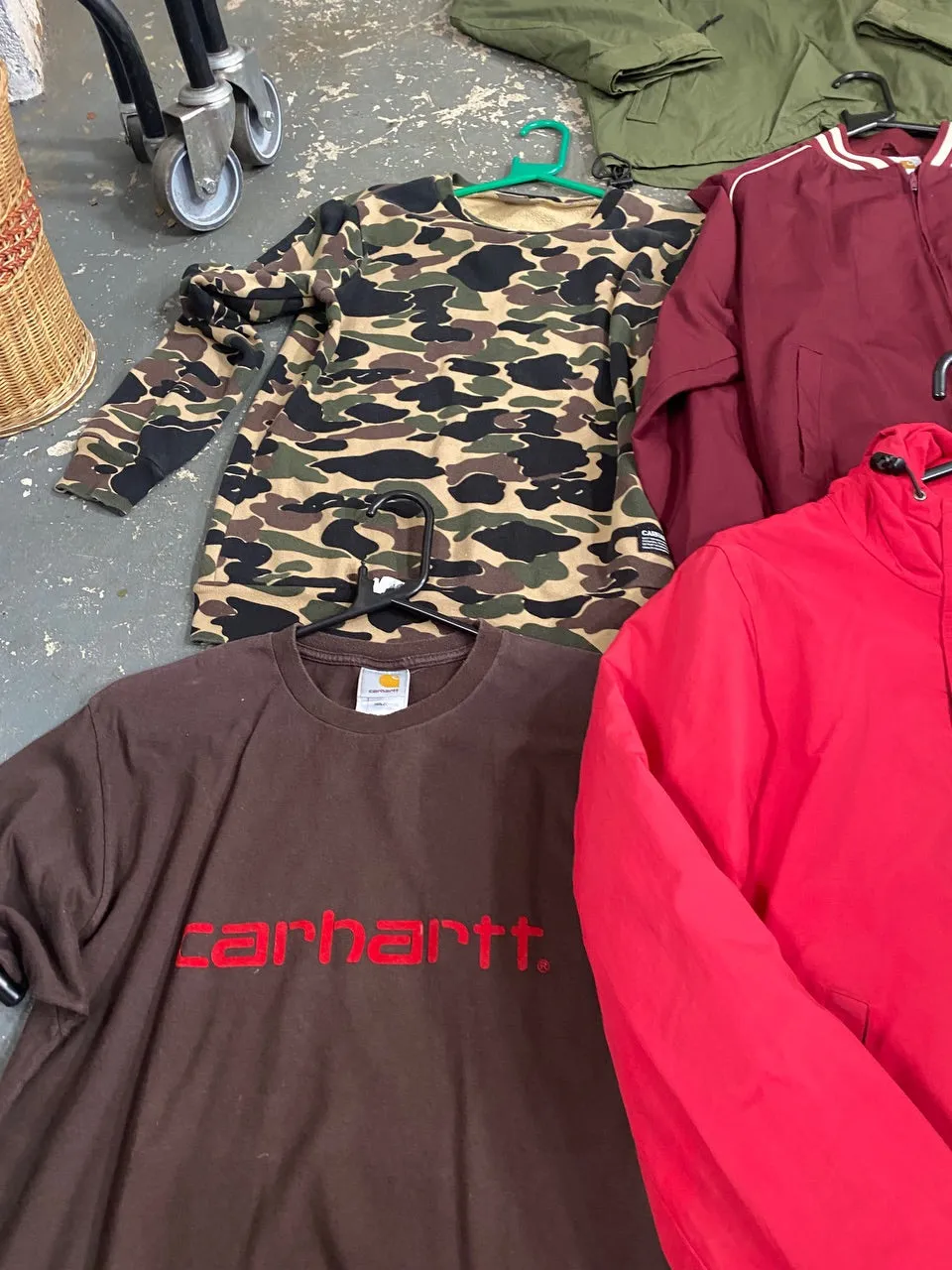 15pc Carhartt mix jackets/pants etc