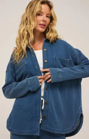 ALL DAY KNIT DENIM JACKET