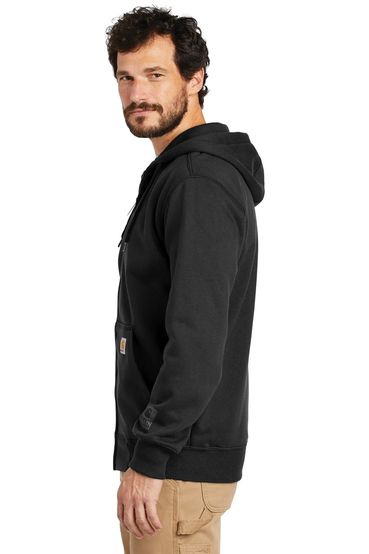 Carhartt ® Rain Defender ® Paxton Heavyweight Hooded Zip-Front Sweatshirt. CT100614