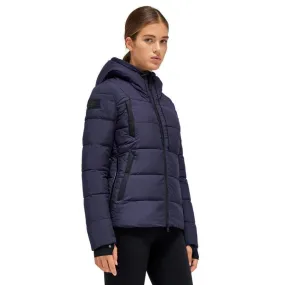 Cavalleria Toscana Matt Jersey Quilted Puffer Jacket With Hood