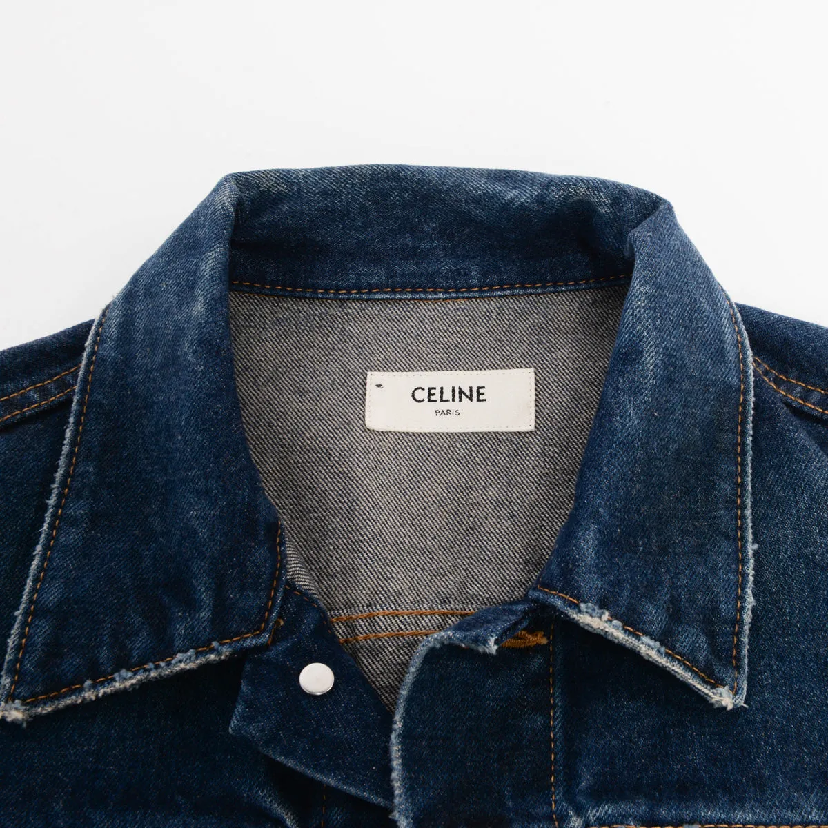 Celine Classic Dark Denim Jacket XS