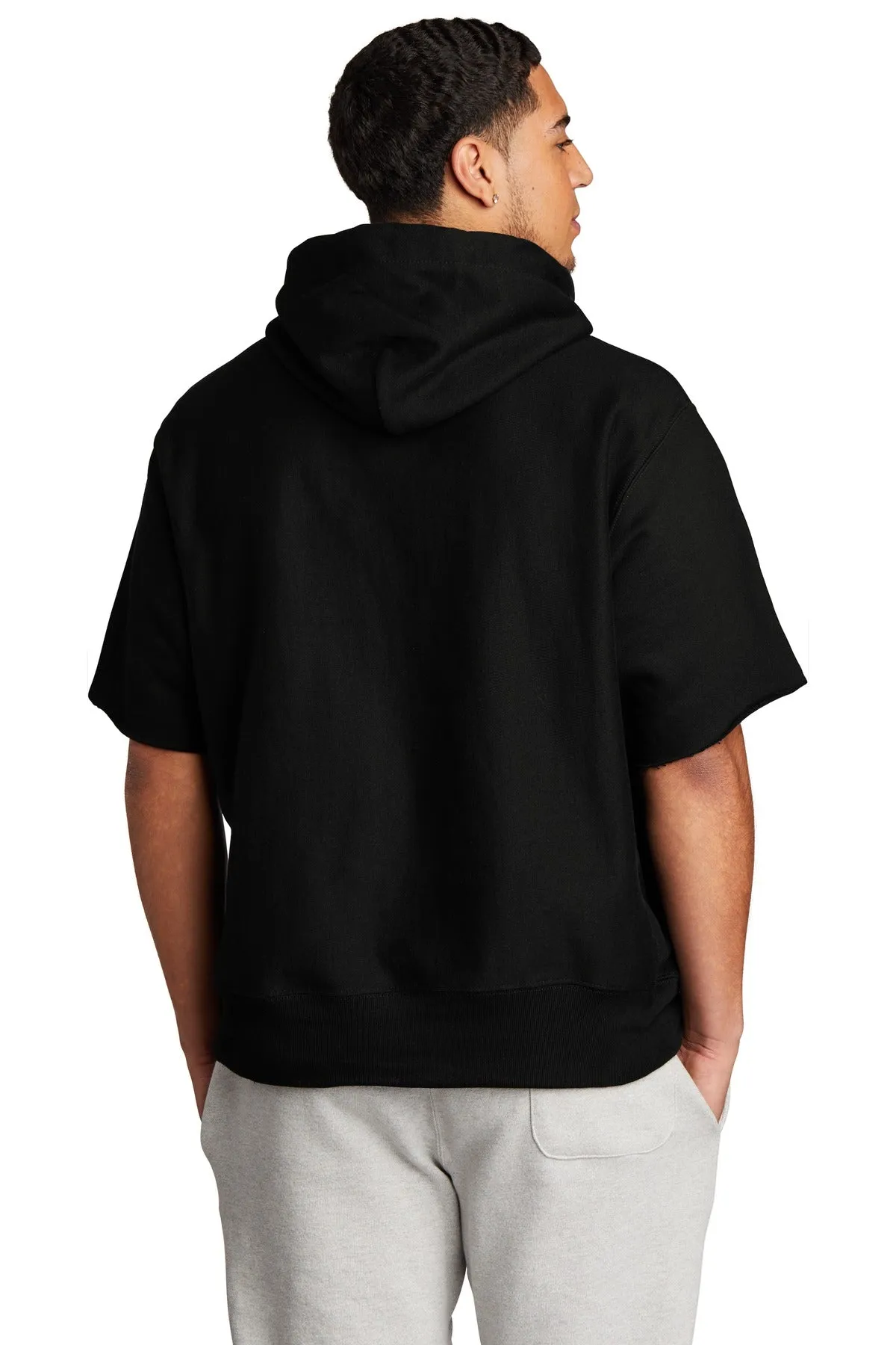 Champion ®  Reverse Weave ®  Short Sleeve Hooded Sweatshirt S101SS