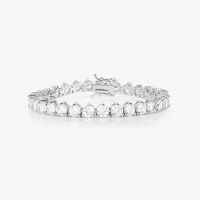 Eternal Sparkle Silver Tennis Bracelet