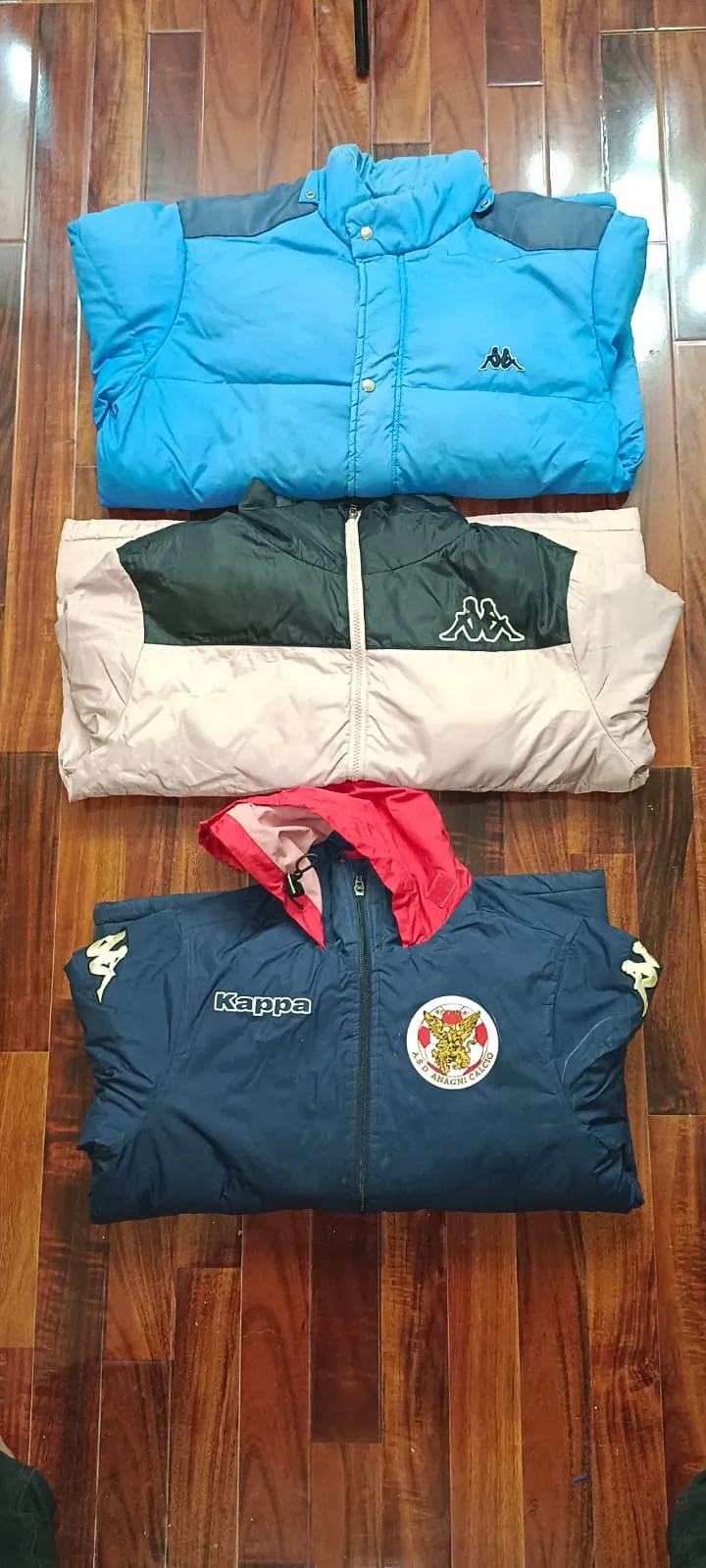 G0109 Vintage Kappa Puffer Jackets 6 Pieces