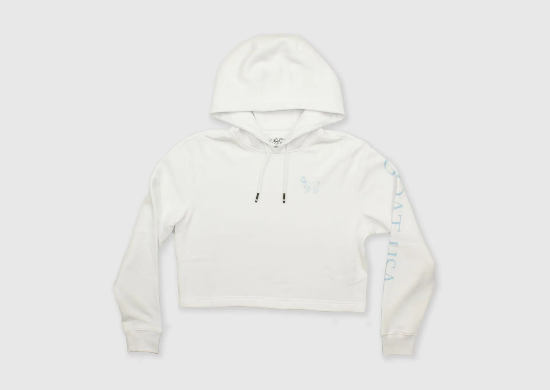 Goat Usa Girlscropped Hooded Sweatshirt