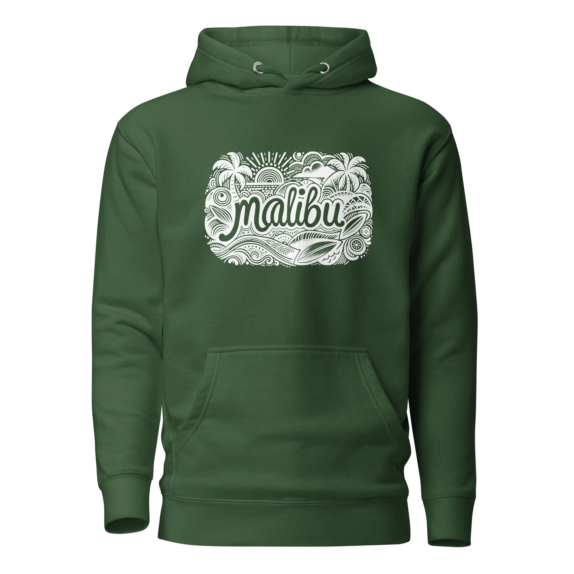 Malibu Beach Unisex Hoodie Sweatshirt