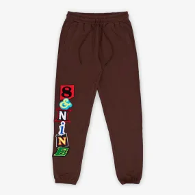 Ransom Chenille Sweatpants Brown