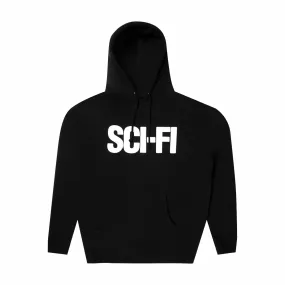 Sci-Fi Fantasy Big Logo Hood (Black)