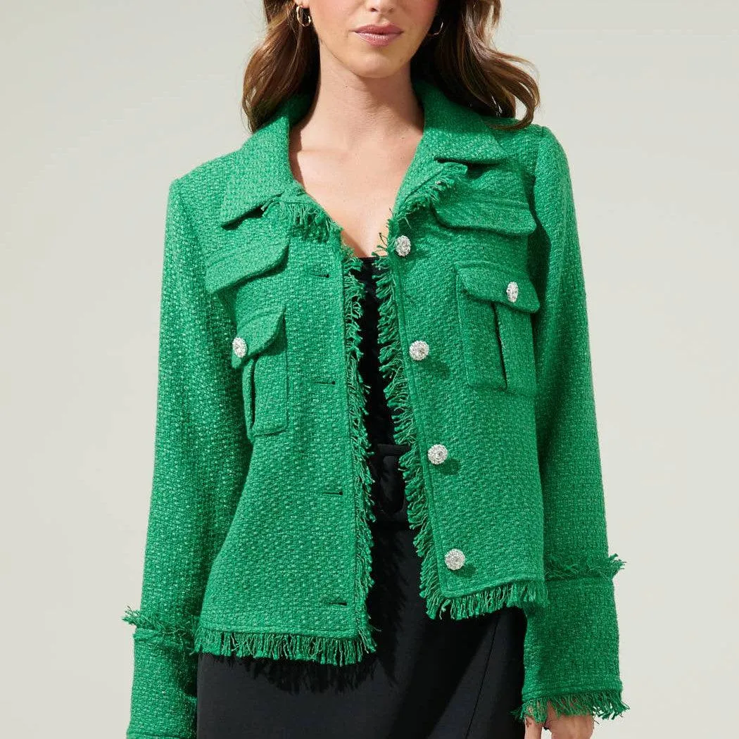 Trista Tweed Blazer