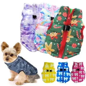 Warm Vest Pet Clothes for Small Dogs