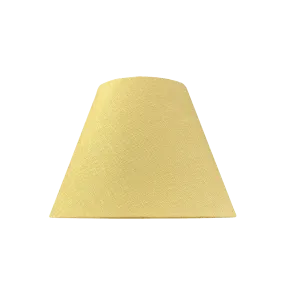 Yellow Empire Linen Lampshade