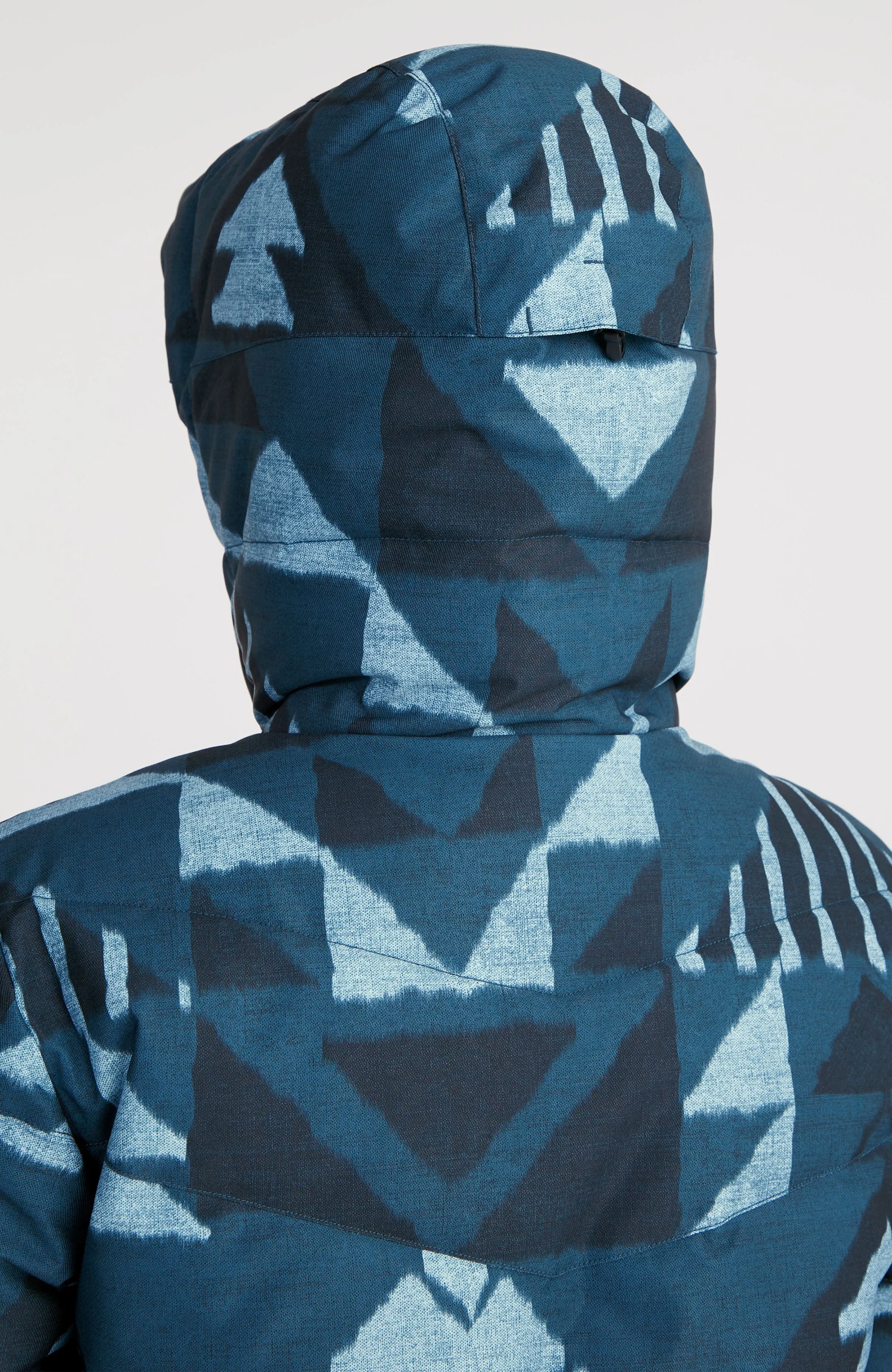 Z.E.N. Puffer Hybrid Snow Jacket | Blue Triangle Ikat